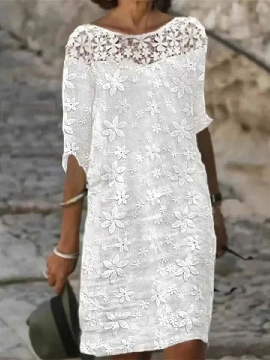 Nelia™ - Graceful Printed Dress