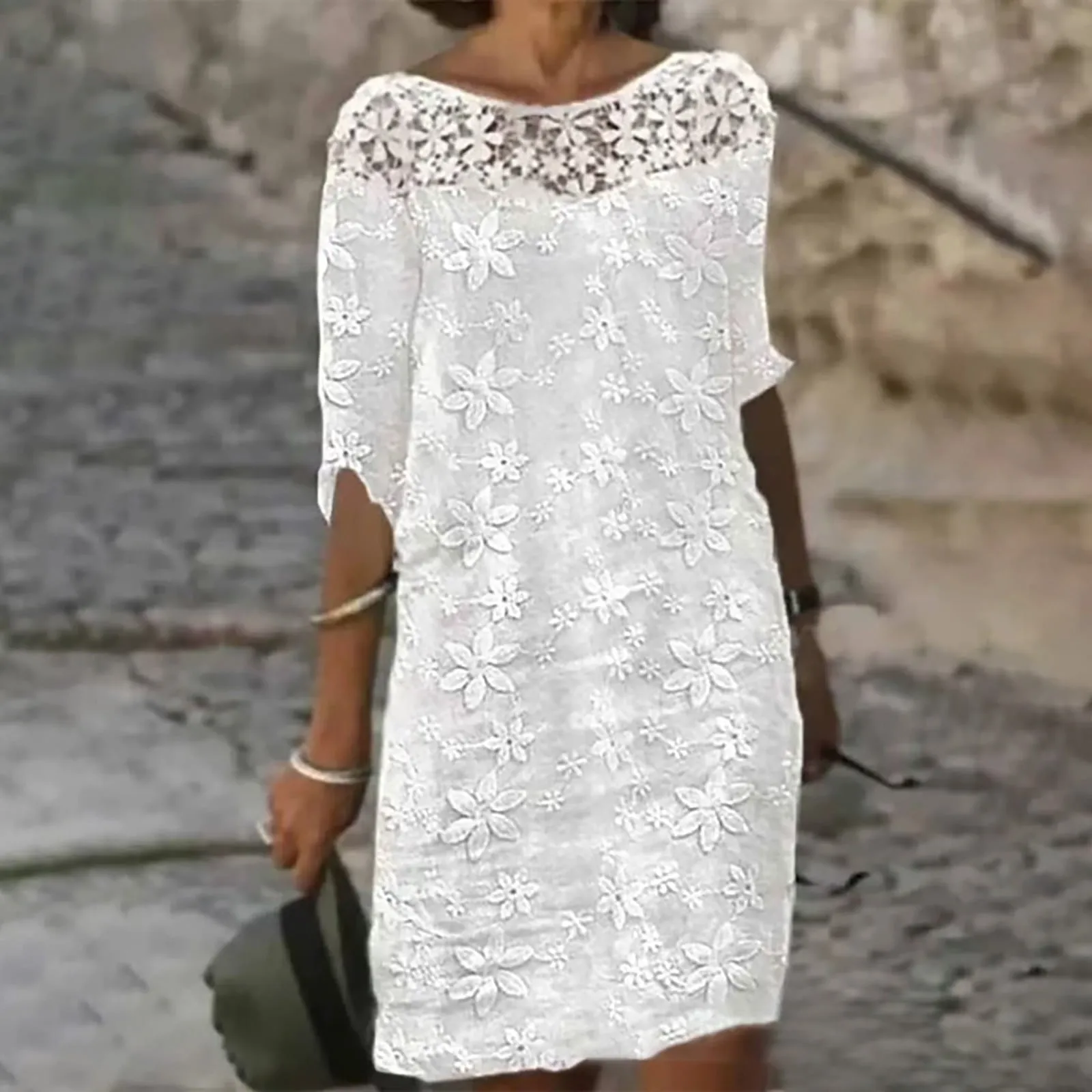 Nelia™ - Graceful Printed Dress