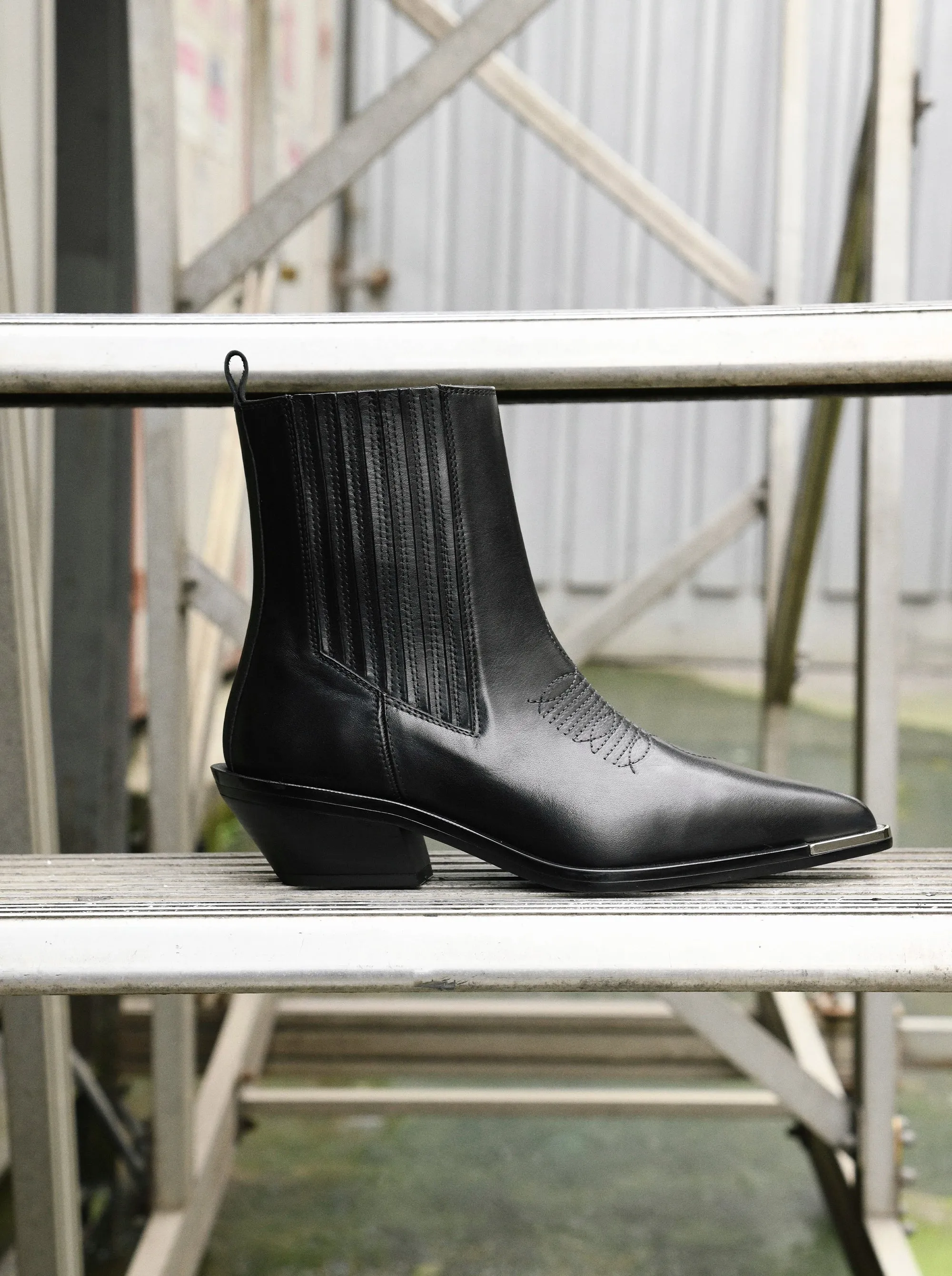 NELLA 60 BLACK BOOTIES