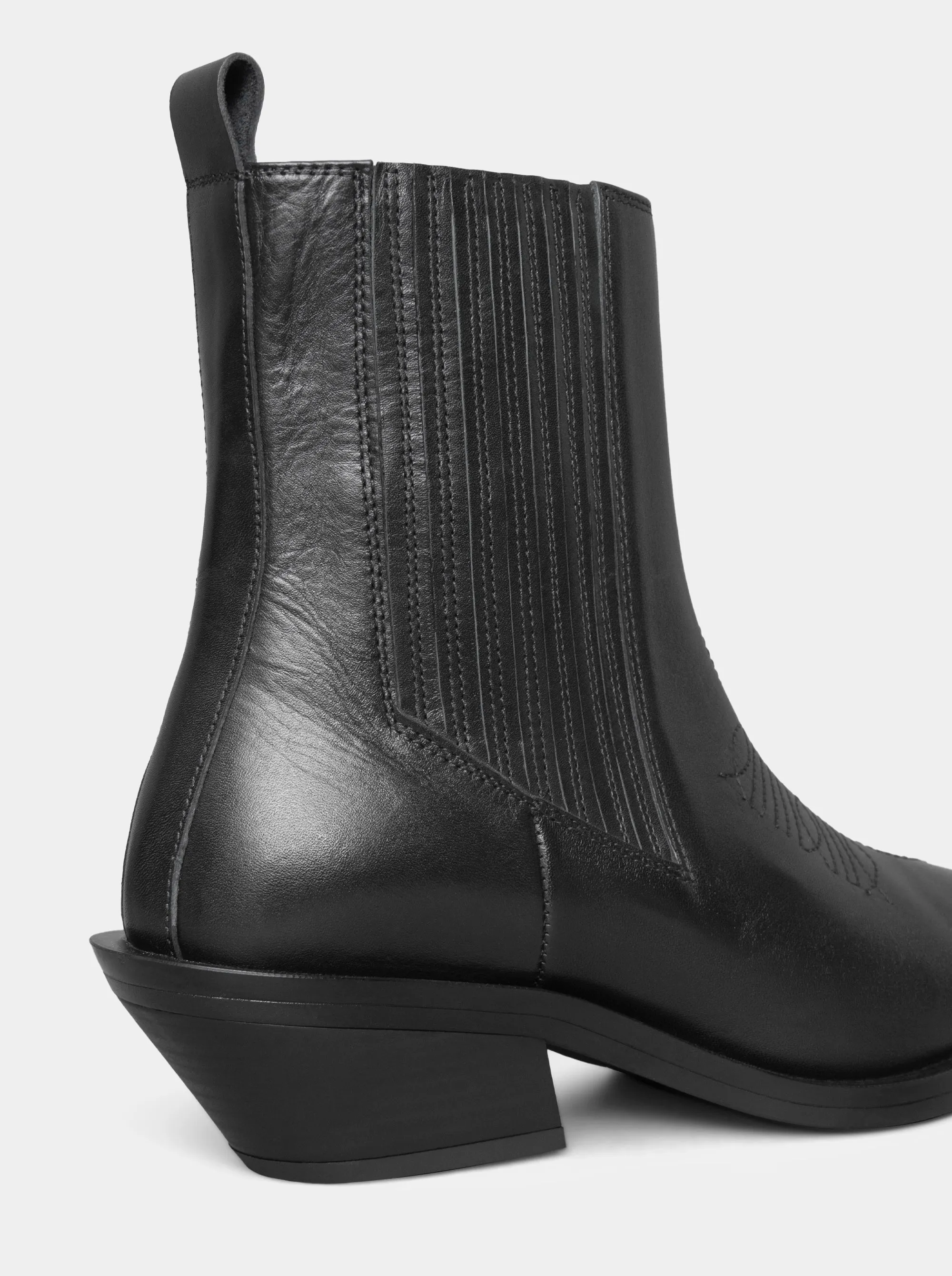 NELLA 60 BLACK BOOTIES