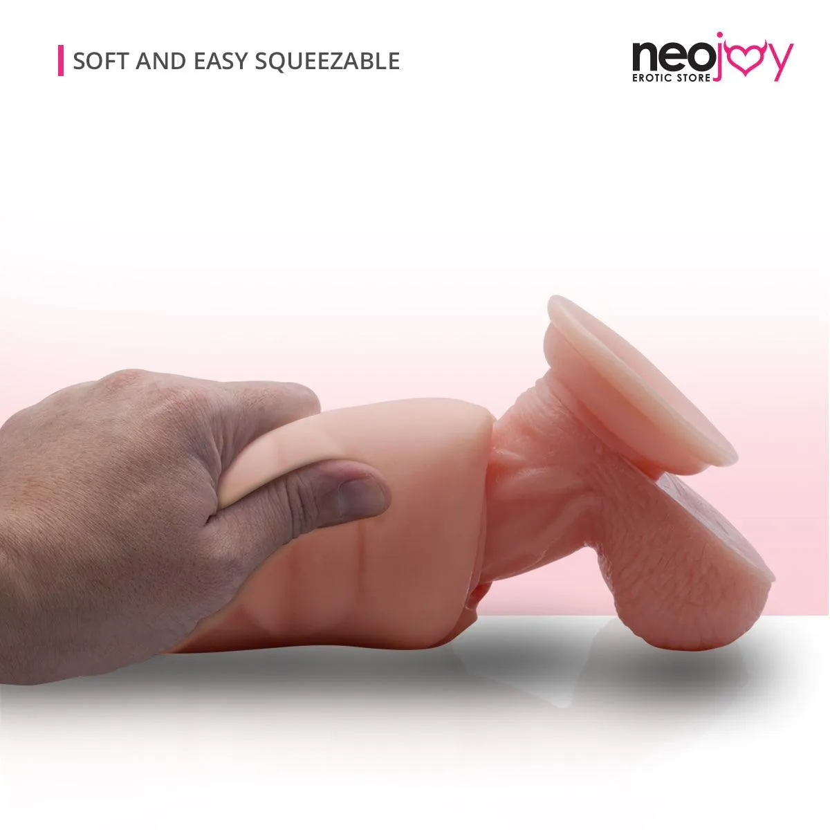 Neojoy Vagina Stroker Realistic Vagina - Flesh - 4.7inch -12cm