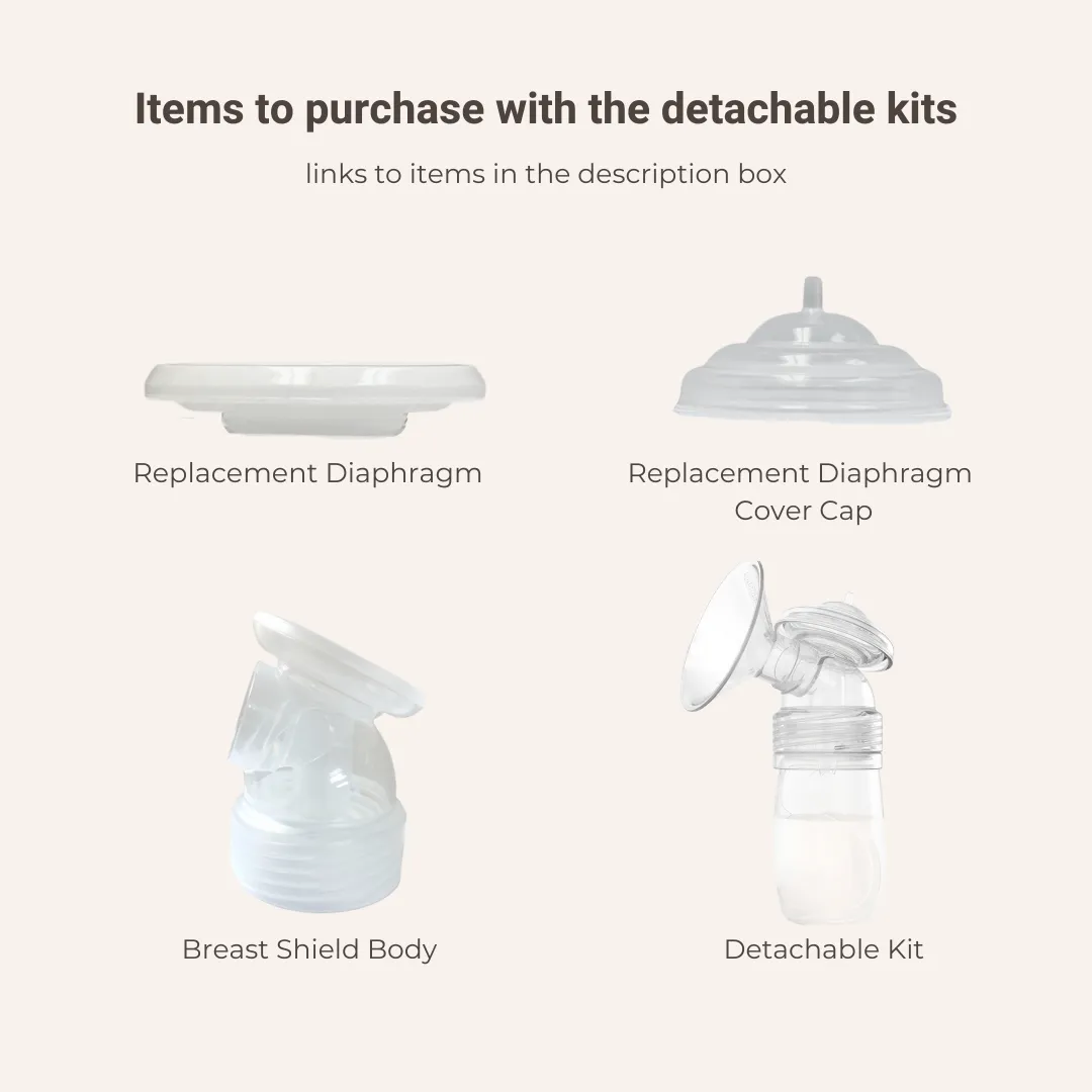 NEW Minuet & Opera Breast Shield Kit - Double Set