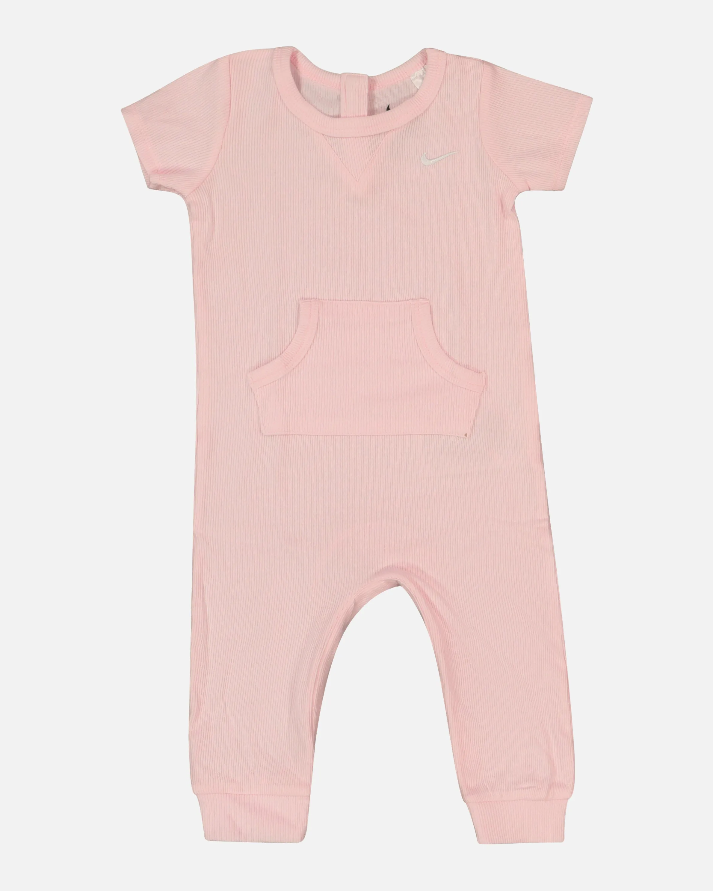Nike Infants' Rib Knit Romper and Socks Set Pink