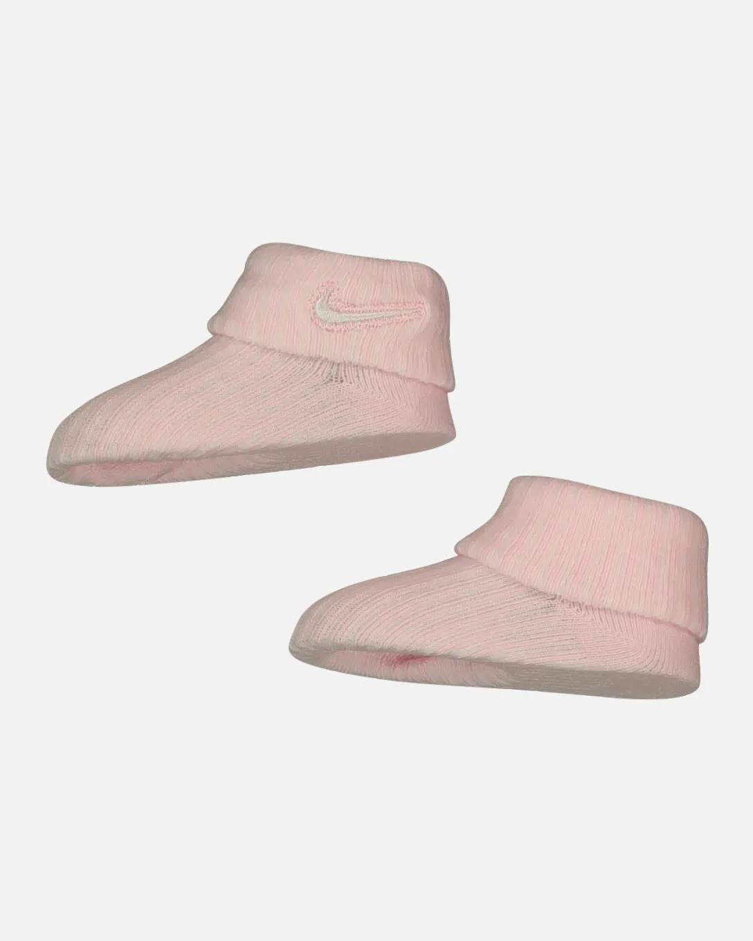 Nike Infants' Rib Knit Romper and Socks Set Pink