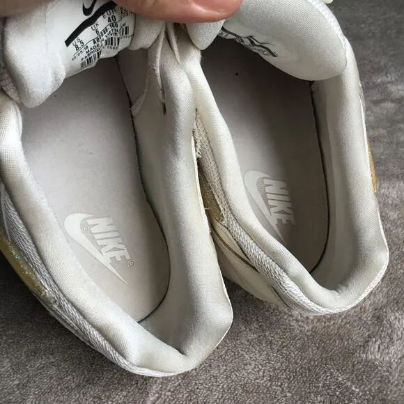 Nike Women Pale Ivory Outburst Jelly Puff Athletic Sneakers Sz 8.5