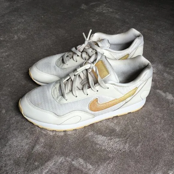Nike Women Pale Ivory Outburst Jelly Puff Athletic Sneakers Sz 8.5