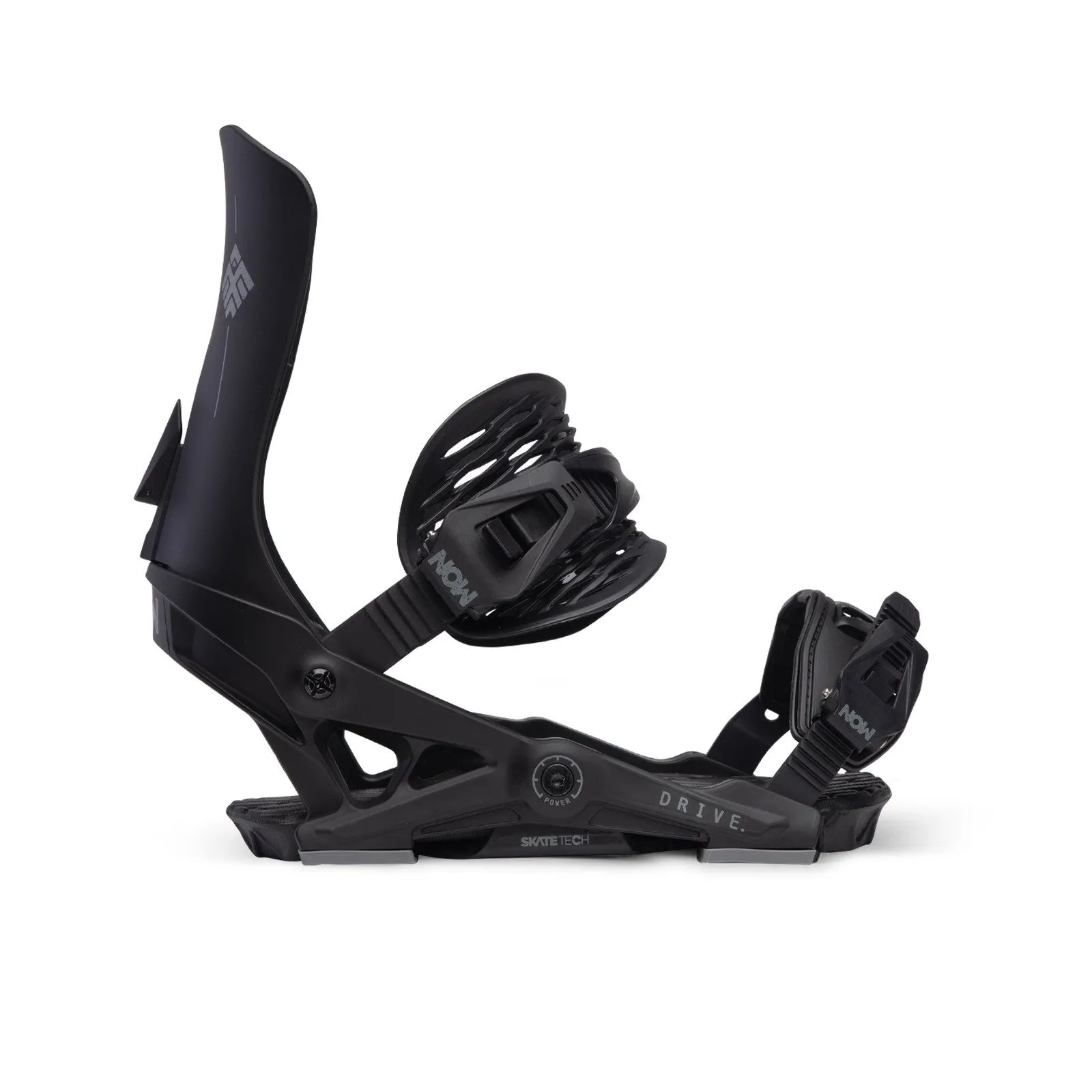 Now Drive Snowboard Bindings Mens Black