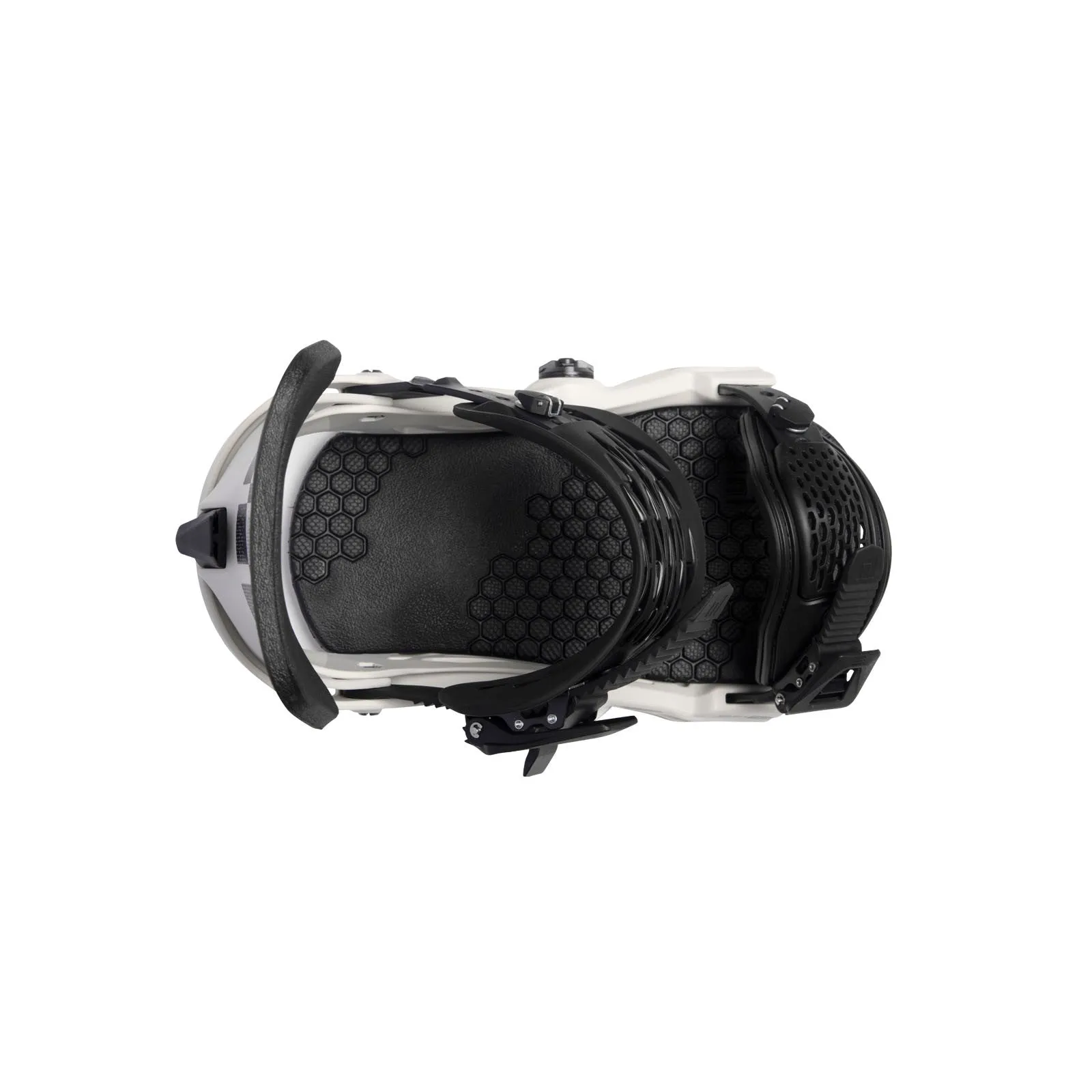 Now Select Pro Snowboard Bindings Mens Silver Grey