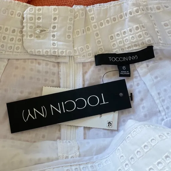 NWT Toccin Tap Crochet Lace Shorts