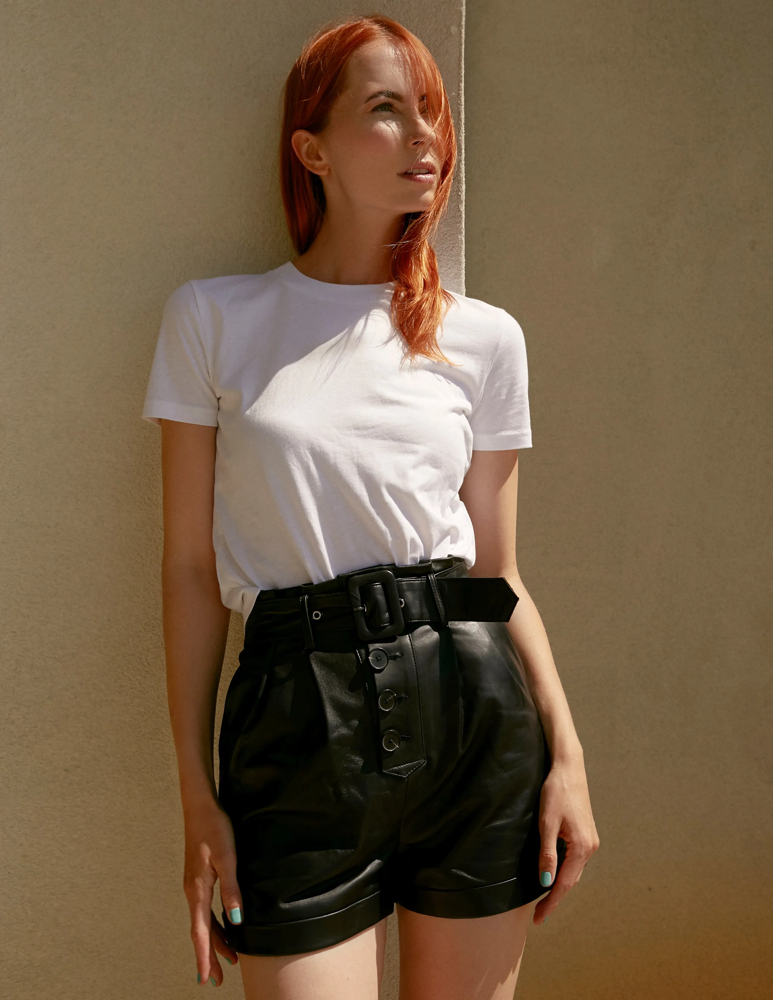 OLIVIA BUTTON SHORTS