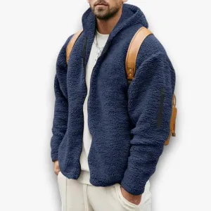 Orlan - Fleece Jacket With Hood For Men