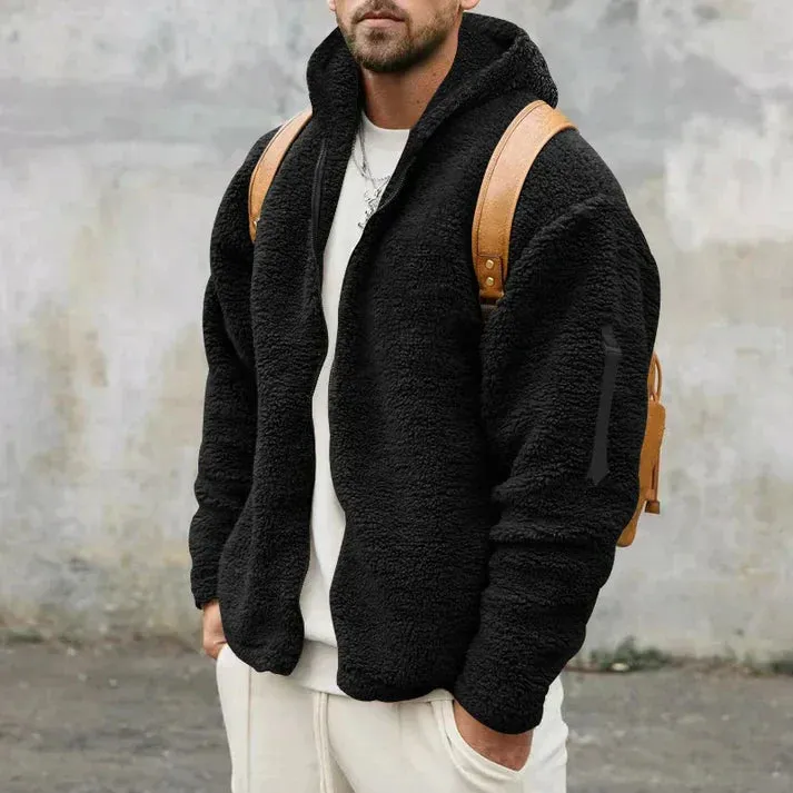 Orlan - Fleece Jacket With Hood For Men