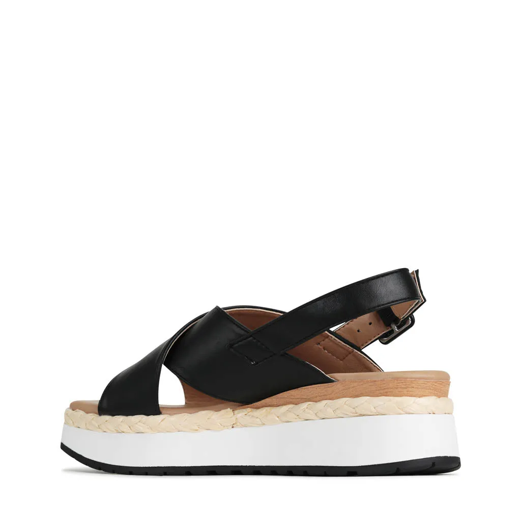 PAGE WEDGE SANDALS