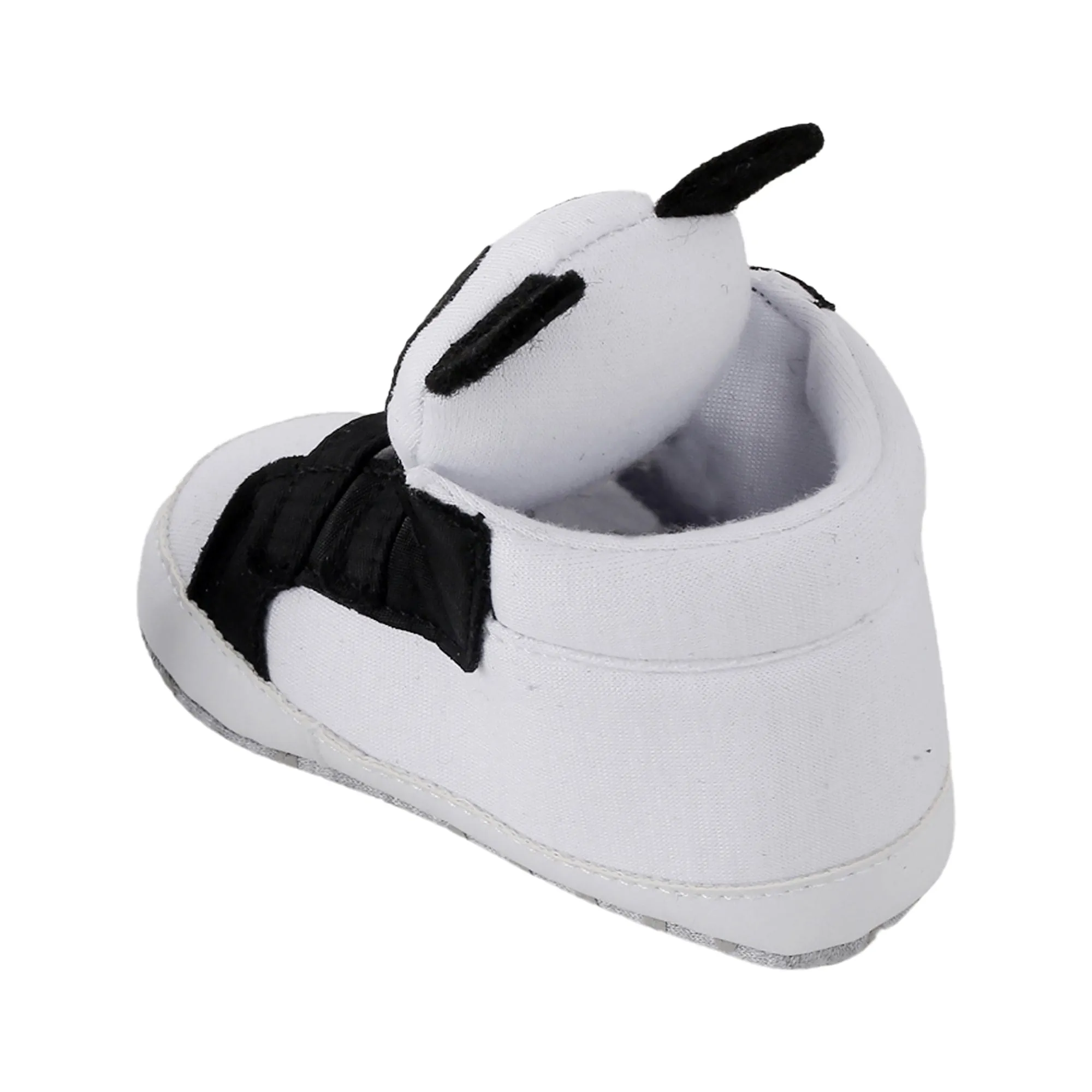 Panda Black Velcro Booties