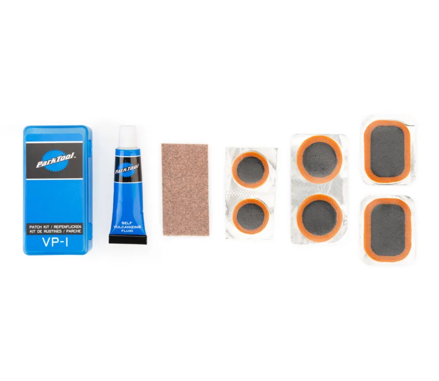 Park Tool VP-1 Vulcanizing Patch Kit: single