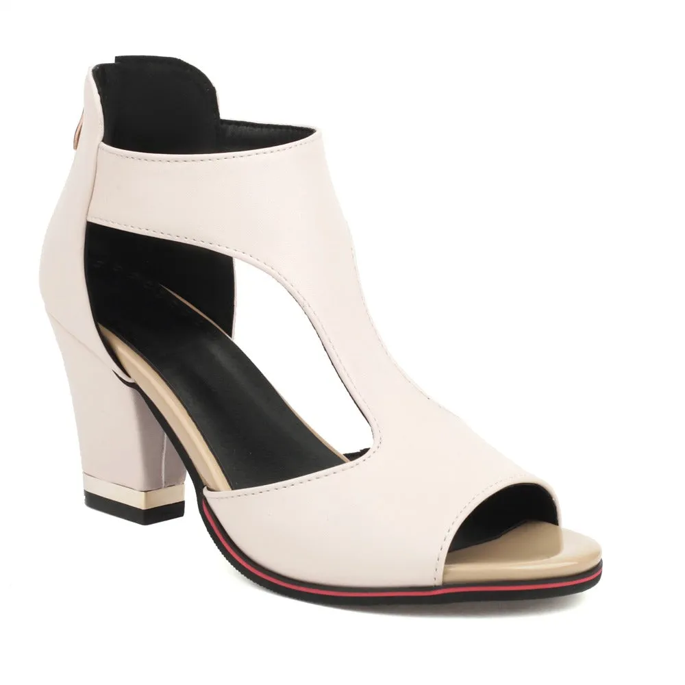 Petra® | Orthopedic leather sandals with heels