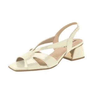 Piccadilly 543082-3 Off White Women's High Heeled Sandals