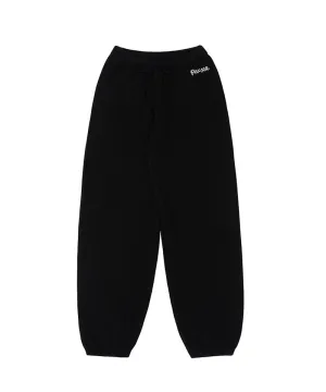 PIV'VEE Cashmere Knit Jogger Pants - Ebony Black