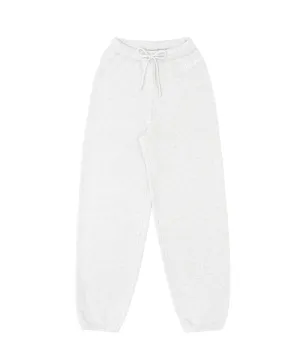 PIV'VEE Cashmere Knit Jogger Pants - Snow Gray