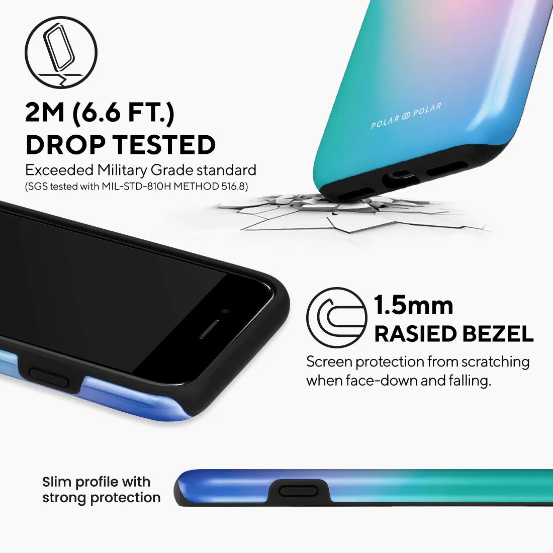 Polar Light - iPhone SE3 / SE2 / 8 / 7 Case