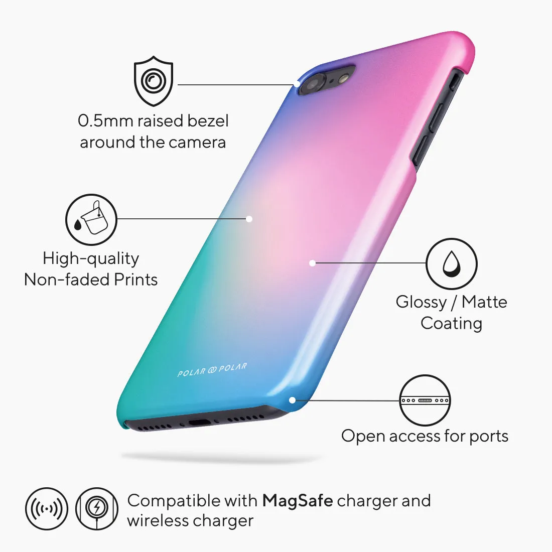Polar Light - iPhone SE3 / SE2 / 8 / 7 Case