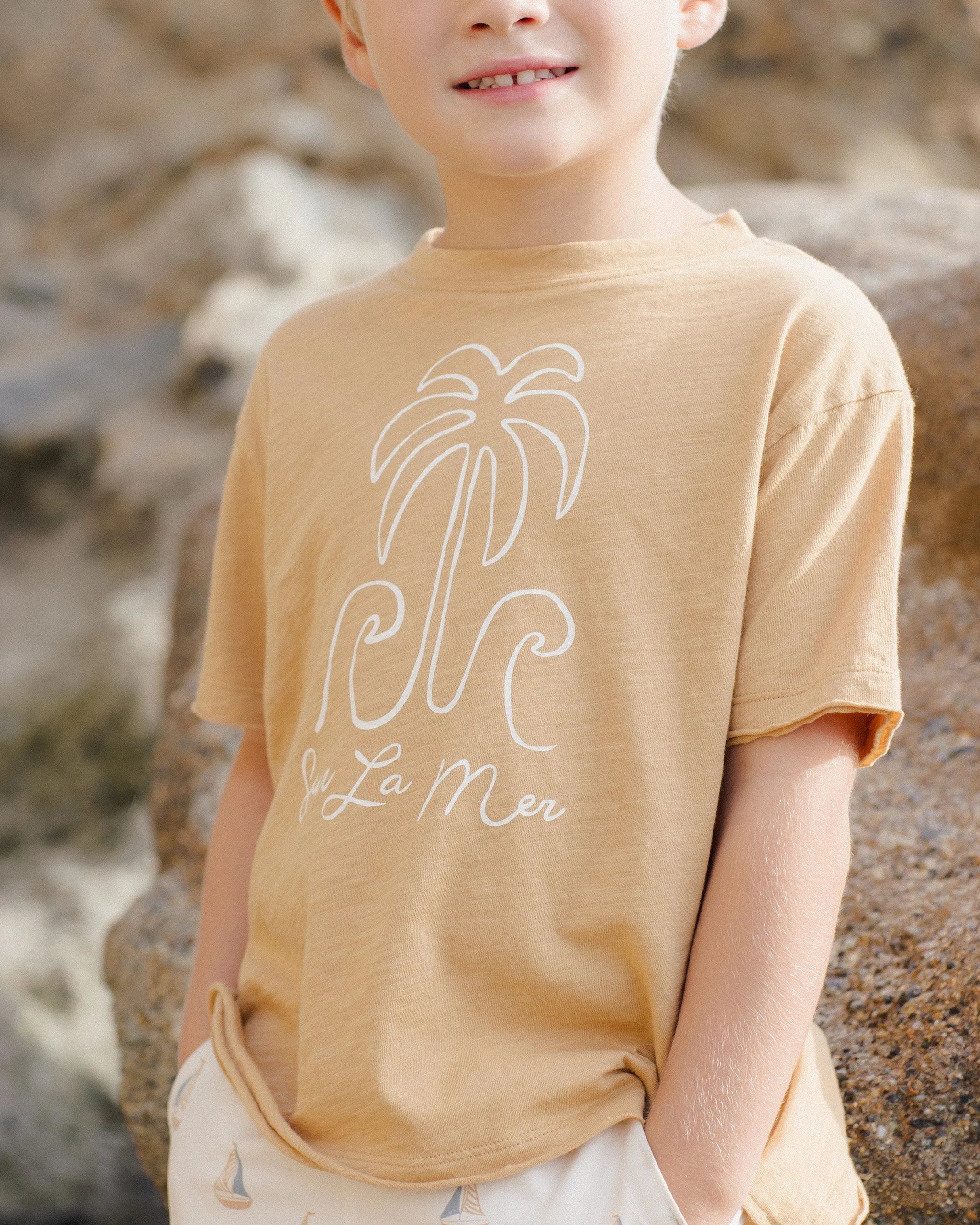 Raw Edge Sur La Mer Tee