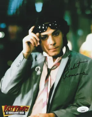Robert Romanus signed Fast Times At Ridgemont High signed 8x10 JSA