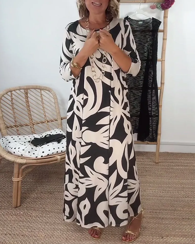 Savanah™ - Abstract Muse Dress