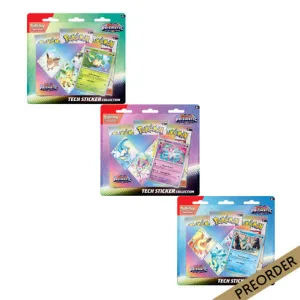 Scarlet & Violet Prismatic Evolutions Tech Sticker Collection (Set of 3) POKEMON TCG