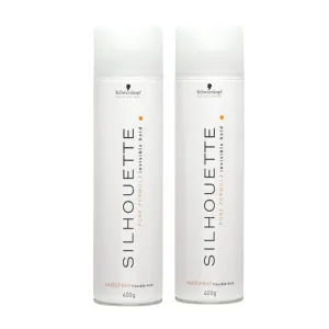 Schwarzkopf Silhouette Flexible Hold Lacquer 400g Duo