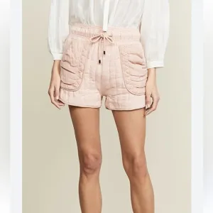 Sea New York Romy Quilted Shorts Sz 6 Powder Pink