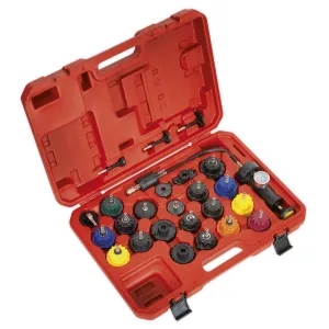 Sealey Cooling System Pressure Test Kit 25pc