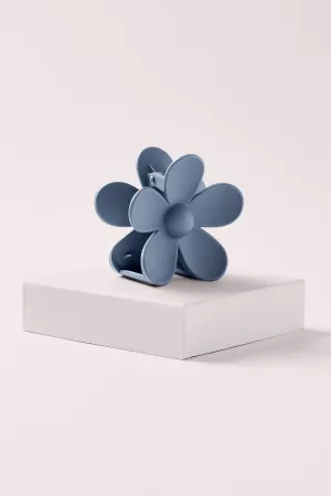 Secret Garden Flower Claw Clip - Slate