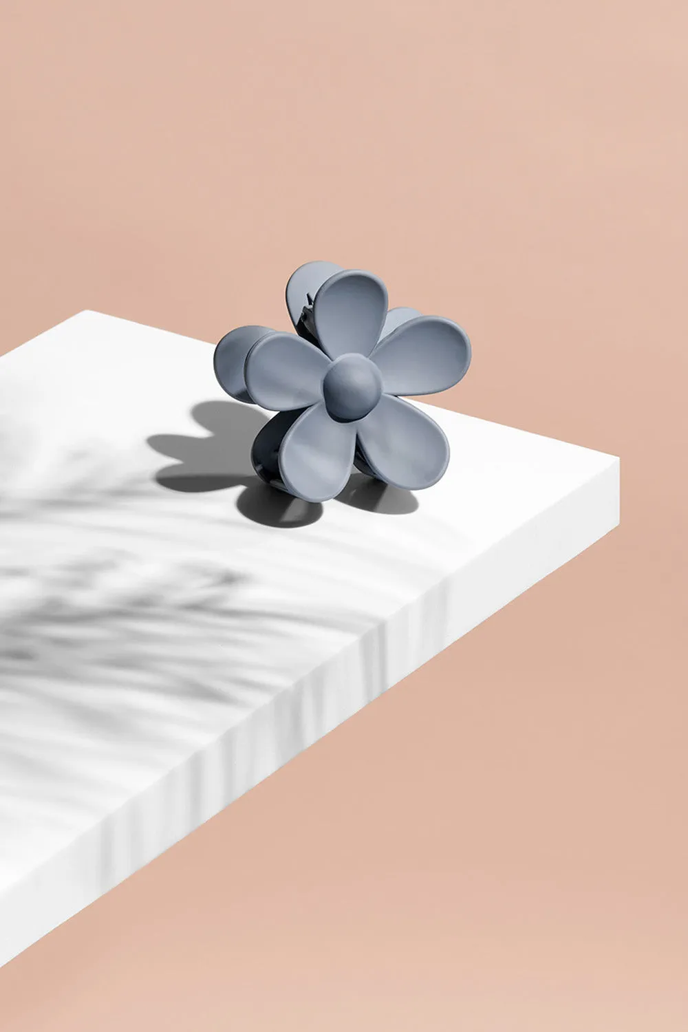Secret Garden Flower Claw Clip - Slate