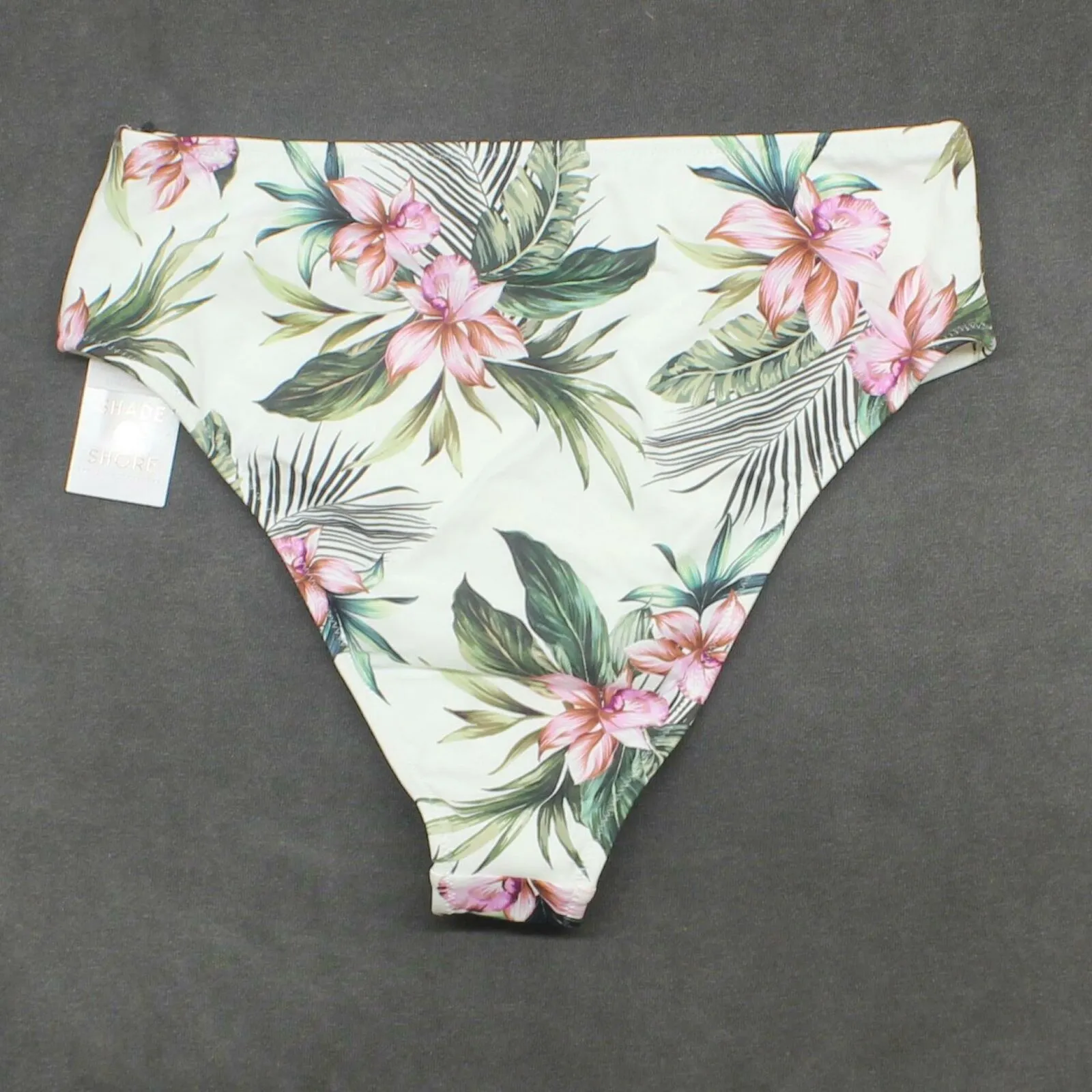 Shade & Shore Women's High-Leg High-Waist Bikini Bottom