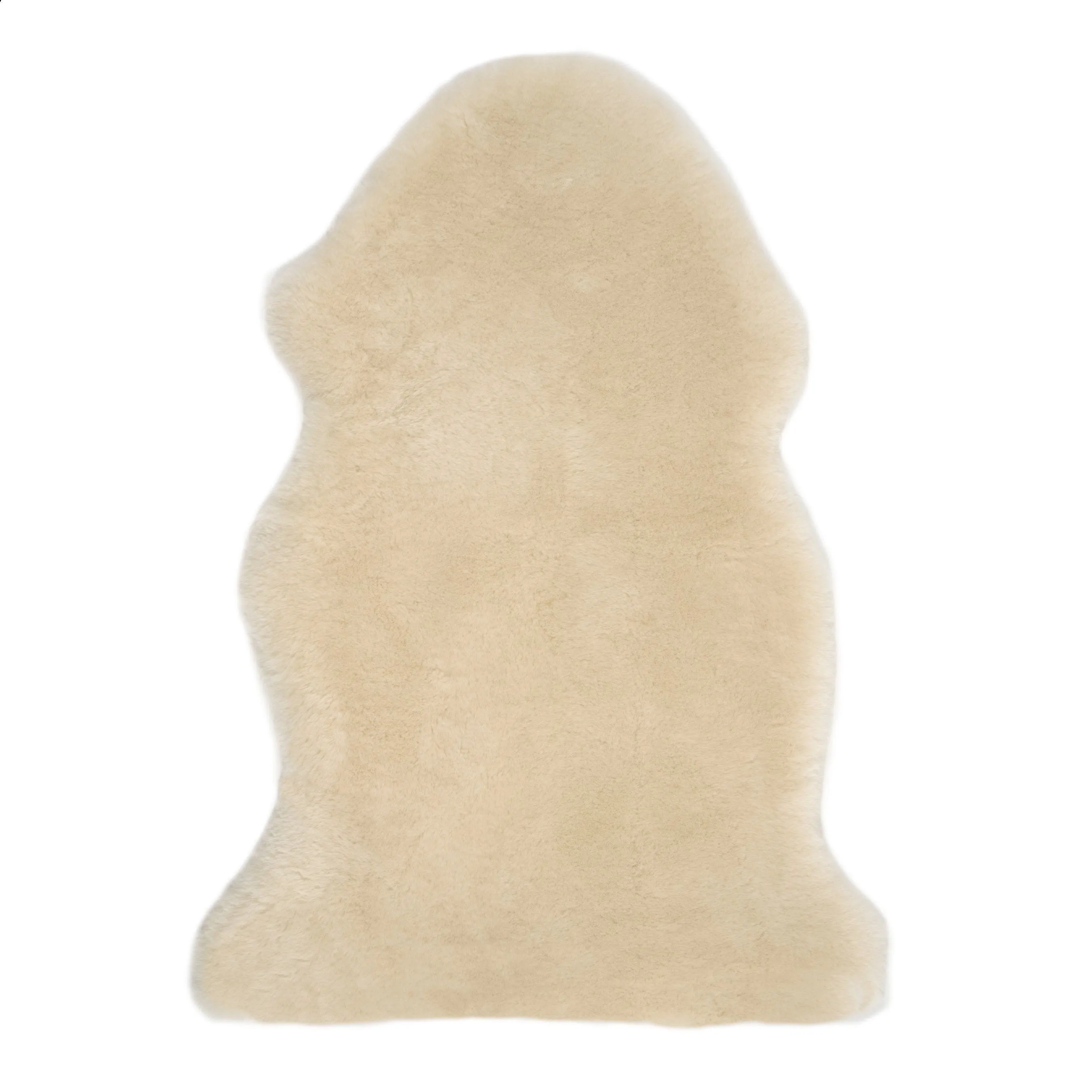 Sheepskin Wriggle Mat (Milk)