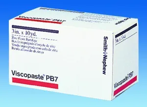Smith & Nephew Viscopaste PB7 Zinc Paste Bandage 3" x 10 yds (Roll of 1 Each)