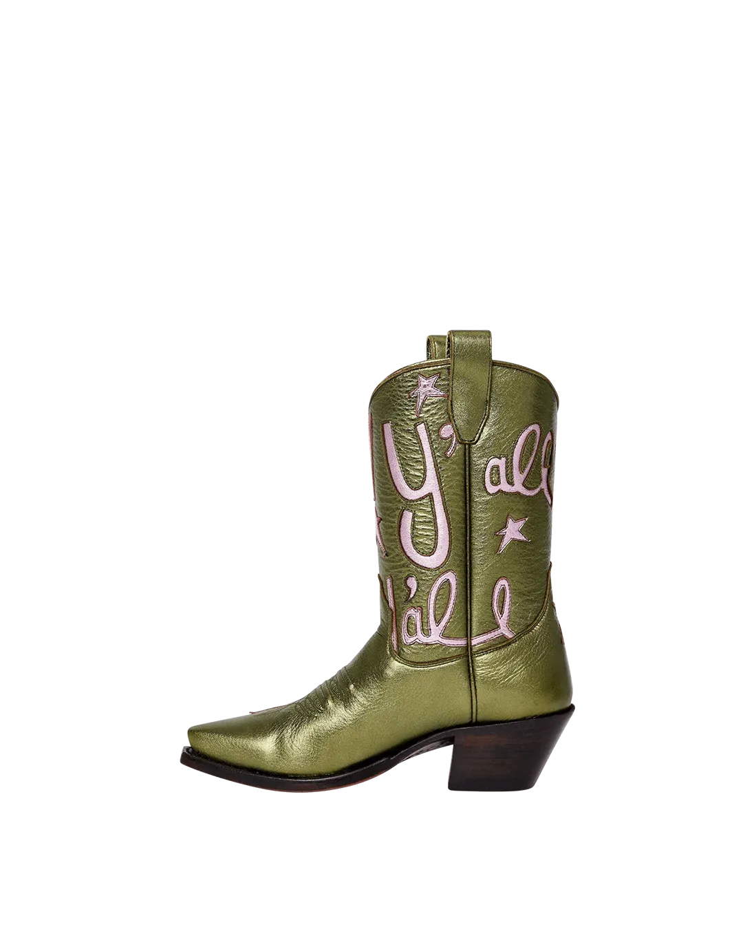 Sophie Metallic Olive
