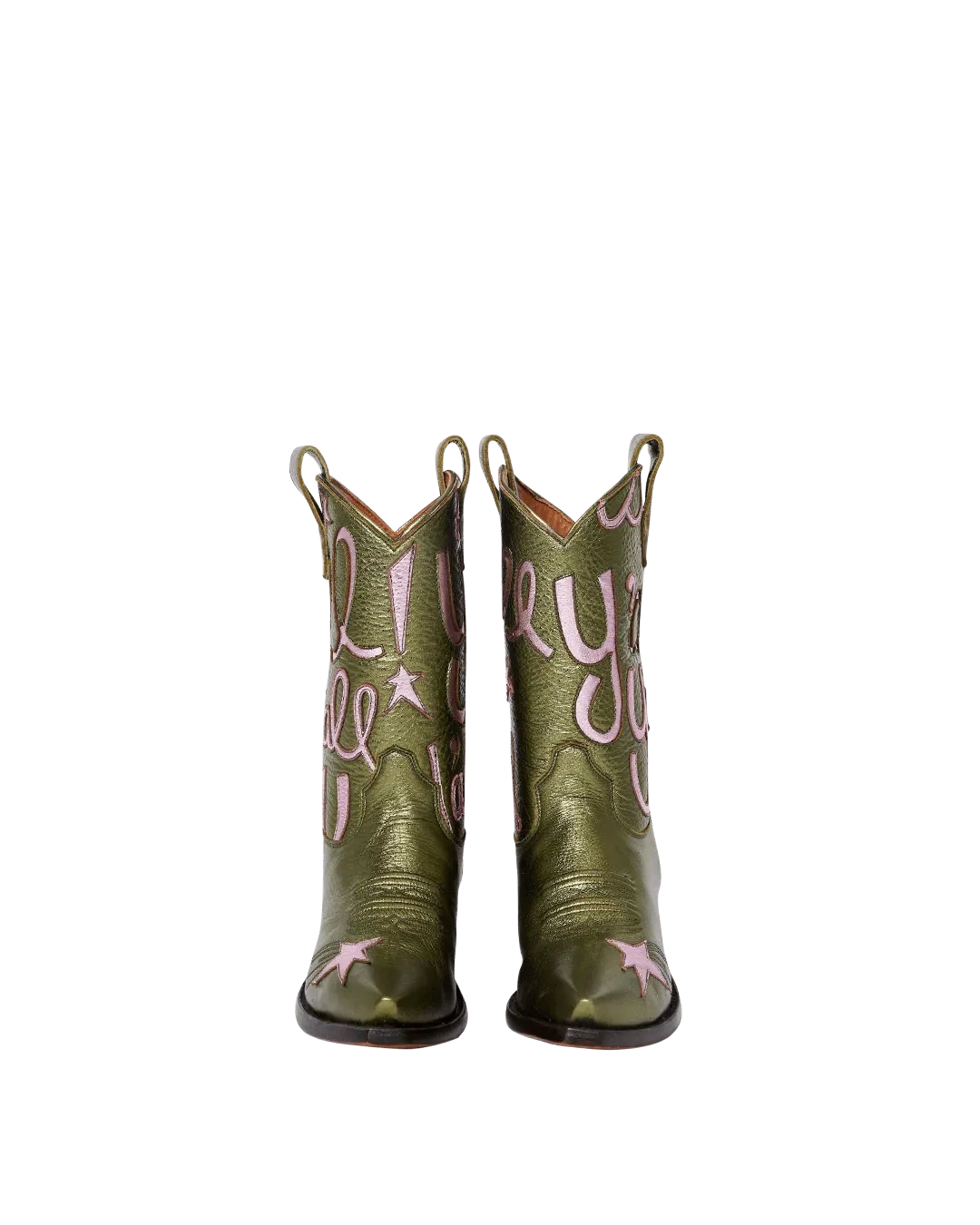 Sophie Metallic Olive