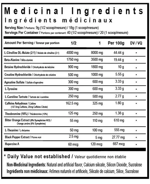 TC Nutrition Batch 27, 20 Servings
