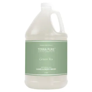 Terra Pure Green Tea Refreshing Hand & Body Wash in Gallons