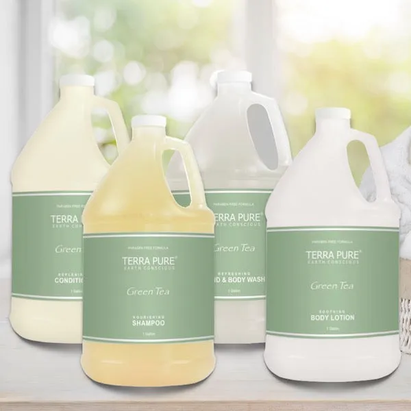 Terra Pure Green Tea Refreshing Hand & Body Wash in Gallons