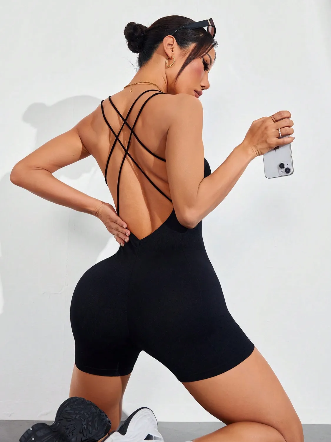 The Crisscross Cutie Romper