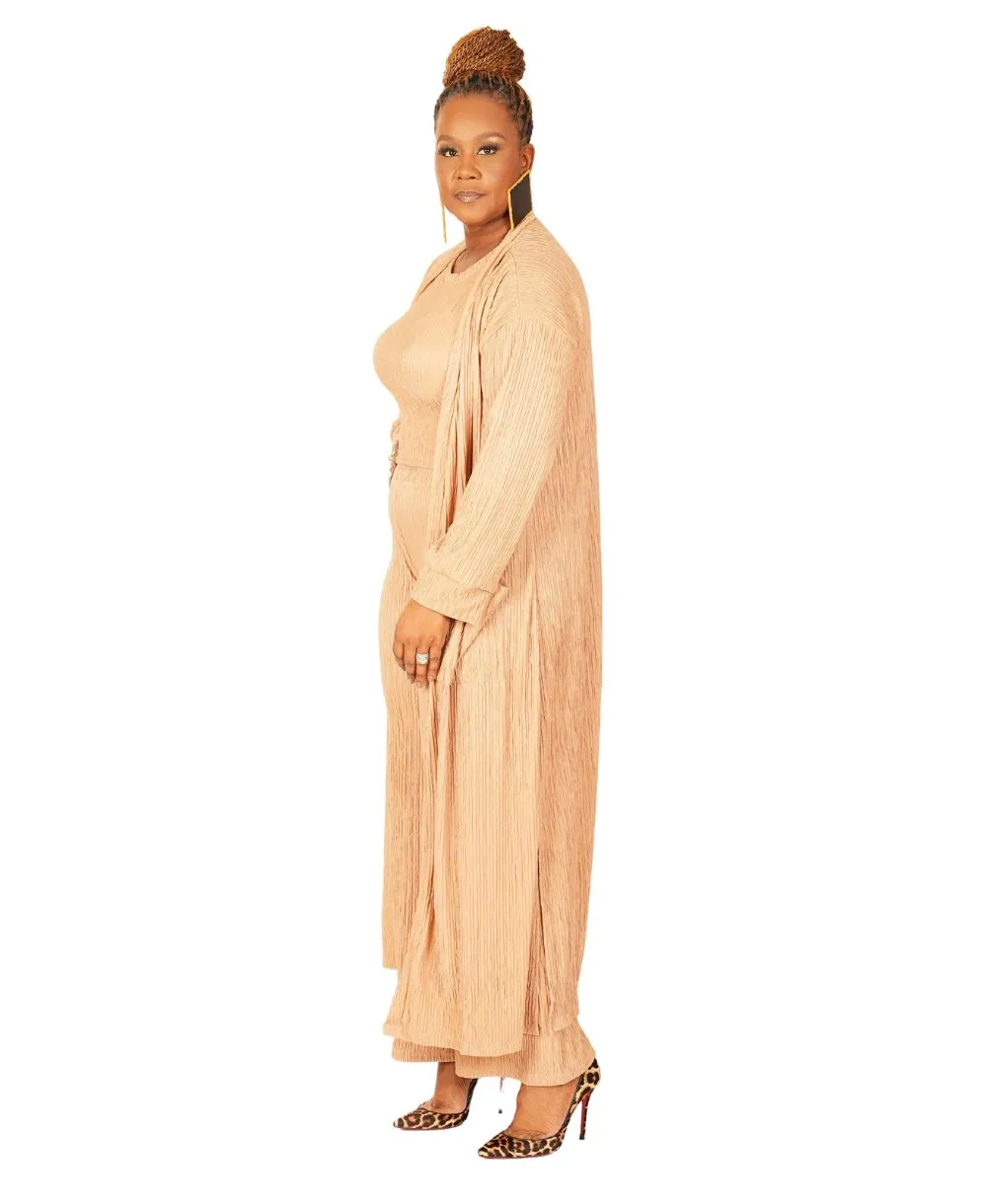 Three Piece Cardigan Set
