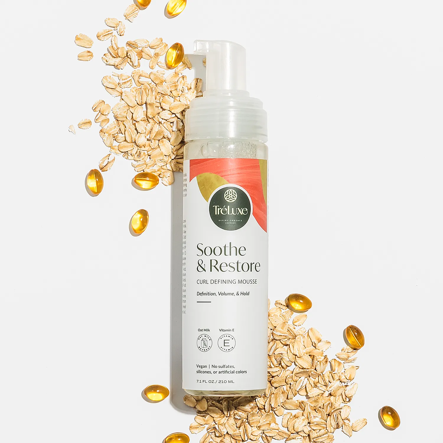 TréLuxe Soothe & Restore Curl Defining Mousse 7.1oz