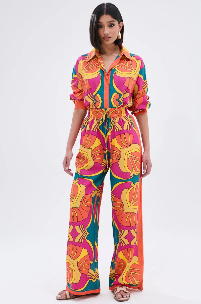 TROPICAL DREAMS WIDE LEG PANT