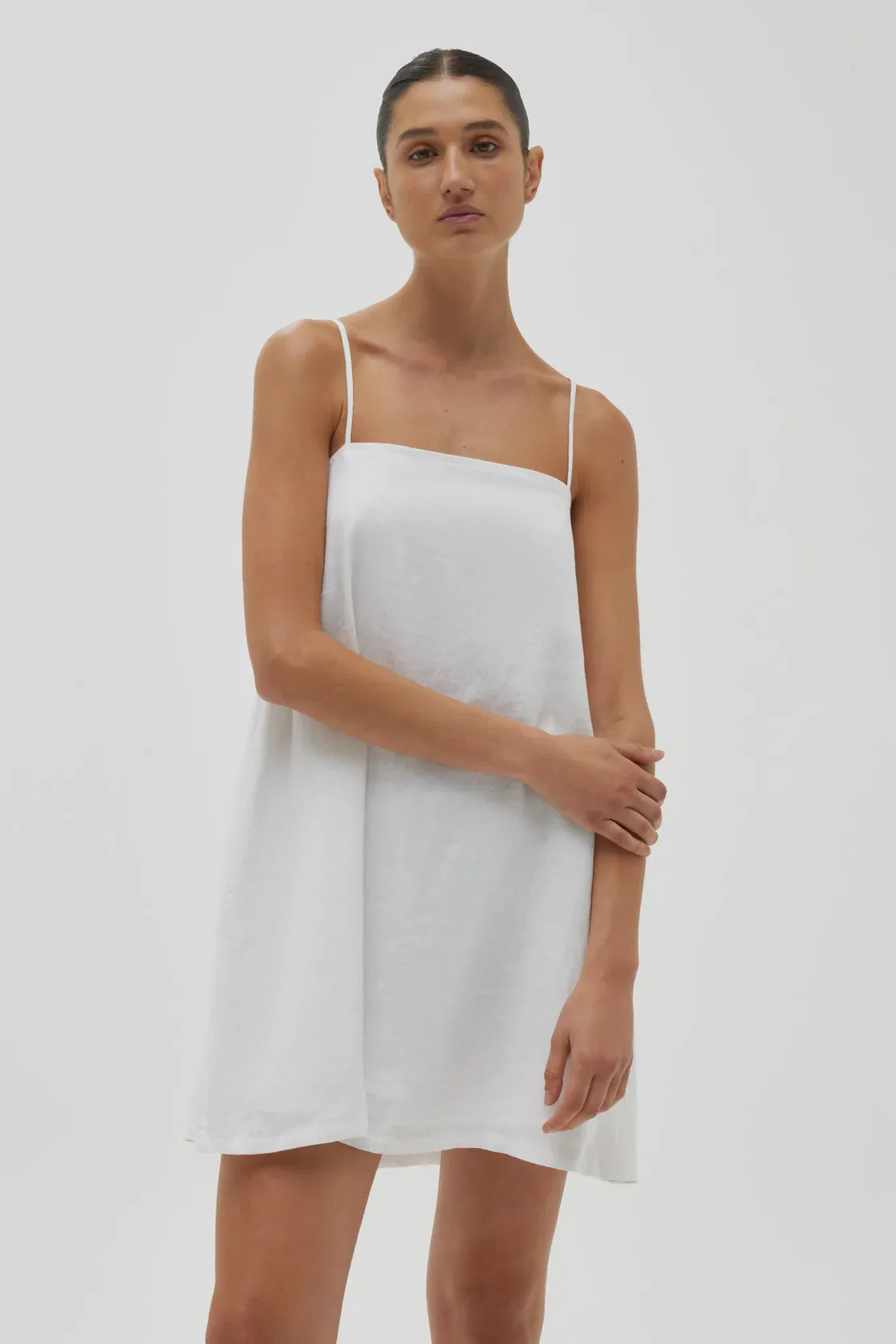 Tully Mini Dress White