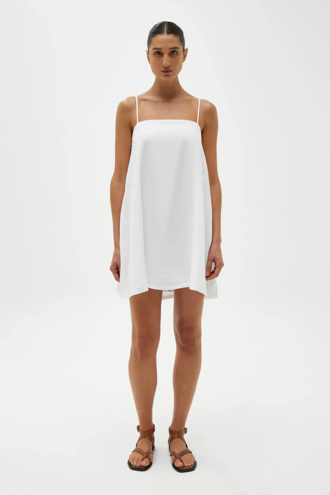 Tully Mini Dress White