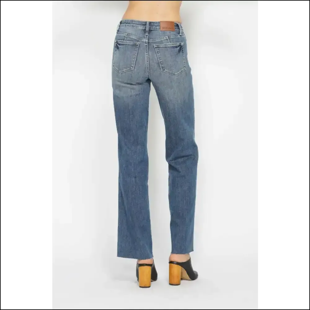 Tummy Control Straight Jeans: Confidence in Every Curve, no Apologies! 😂💃
