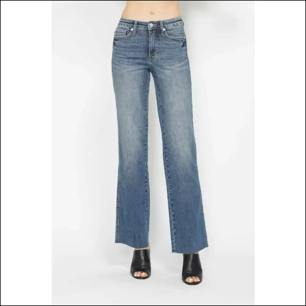 Tummy Control Straight Jeans: Confidence in Every Curve, no Apologies! 😂💃